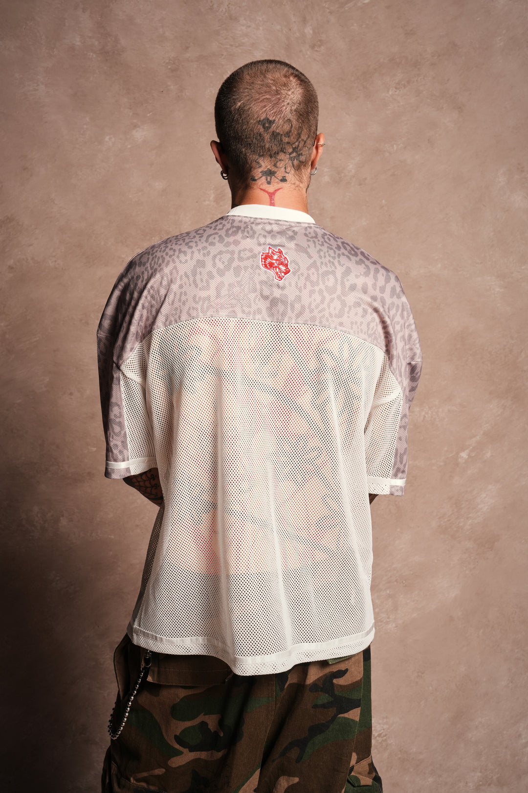 Darc Pyramid Bobby B Jersey in Clay Leopard