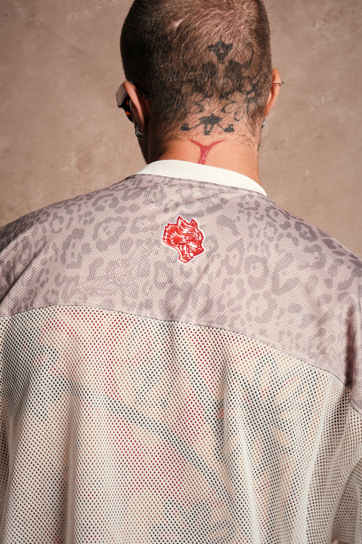 Darc Pyramid Bobby B Jersey in Clay Leopard