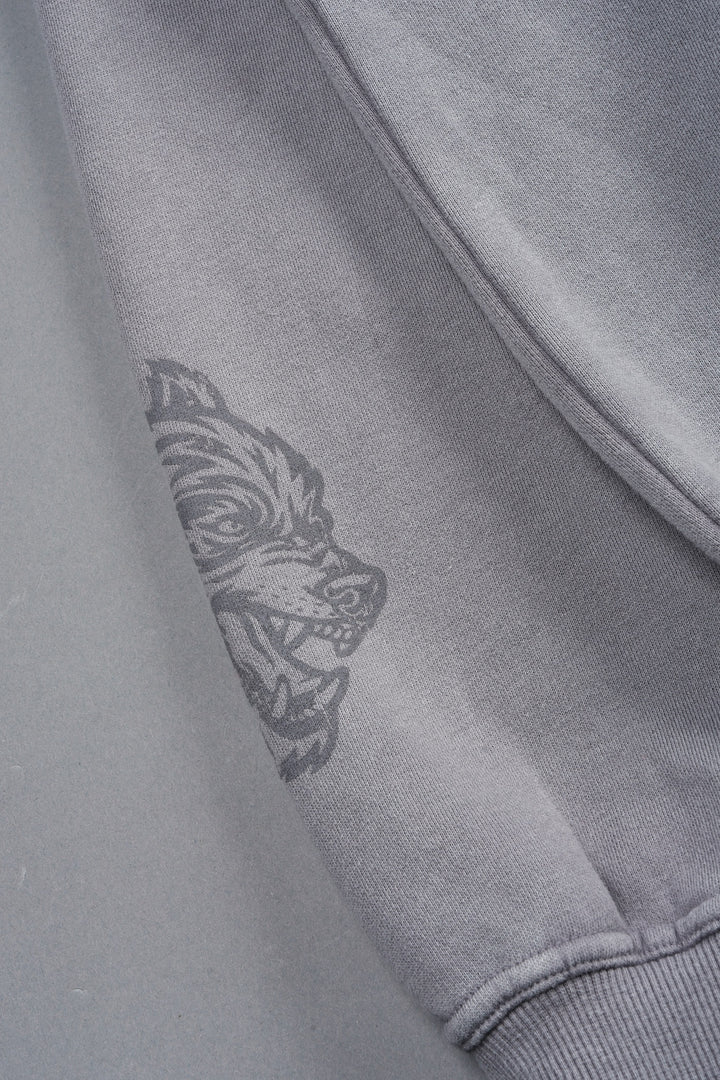 Night Blade Pierce Hoodie In Dove Gray