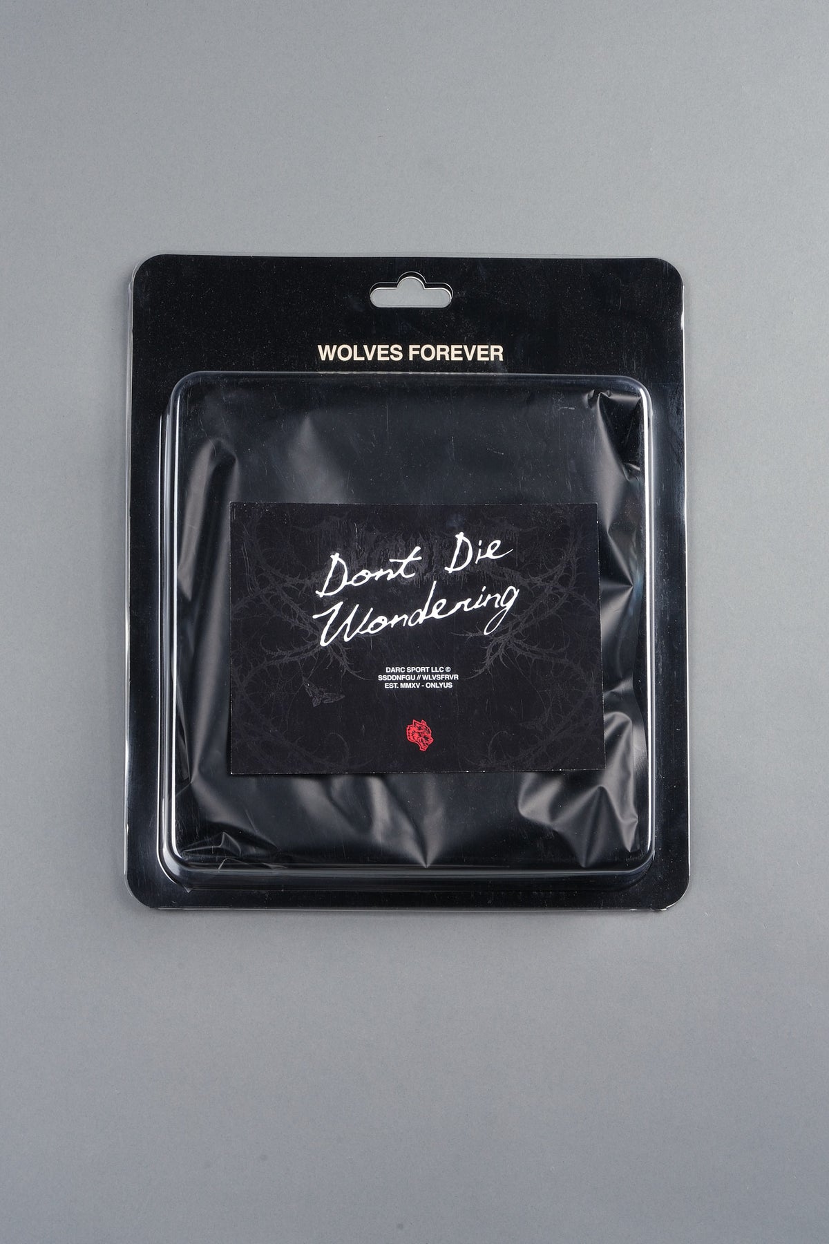 Dont Die Wondering Mystery Tee In Black