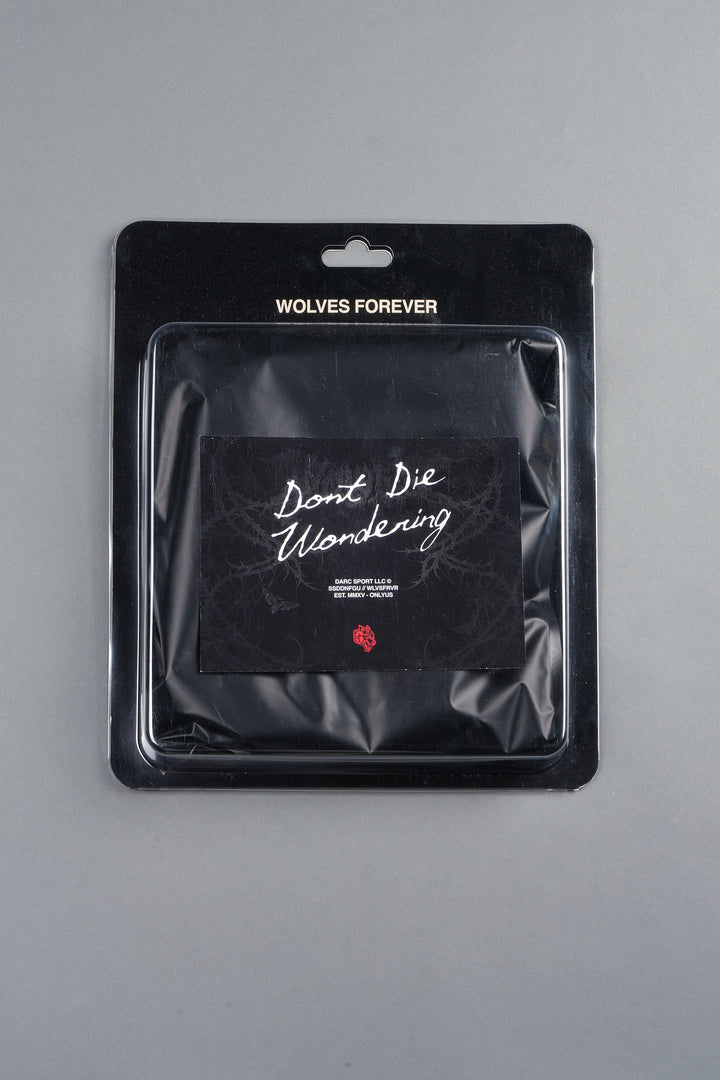 Dont Die Wondering Mystery Tee In Black