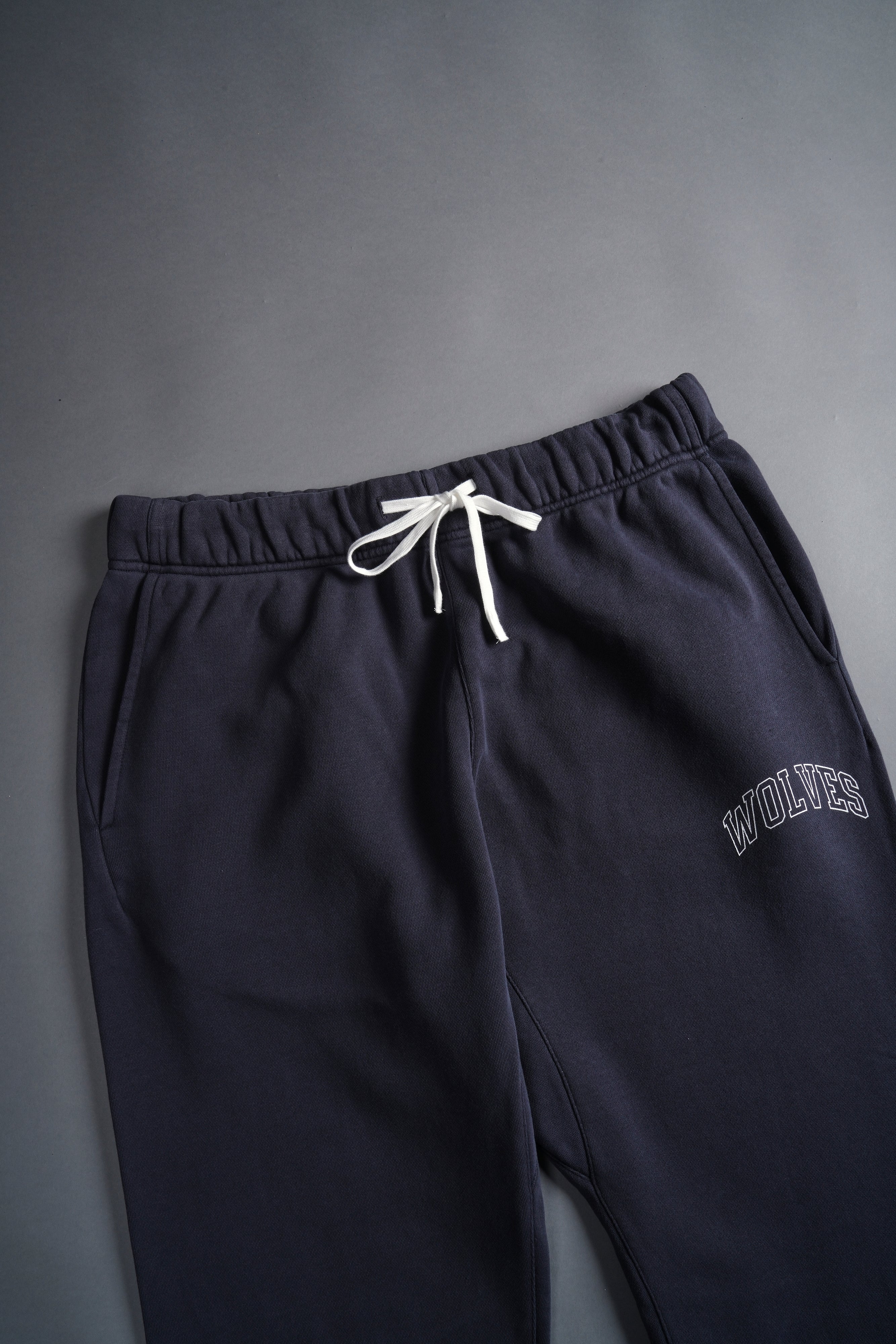 Big Wolf Loyalty Bigelow Sweat Pants in Midnight Blue