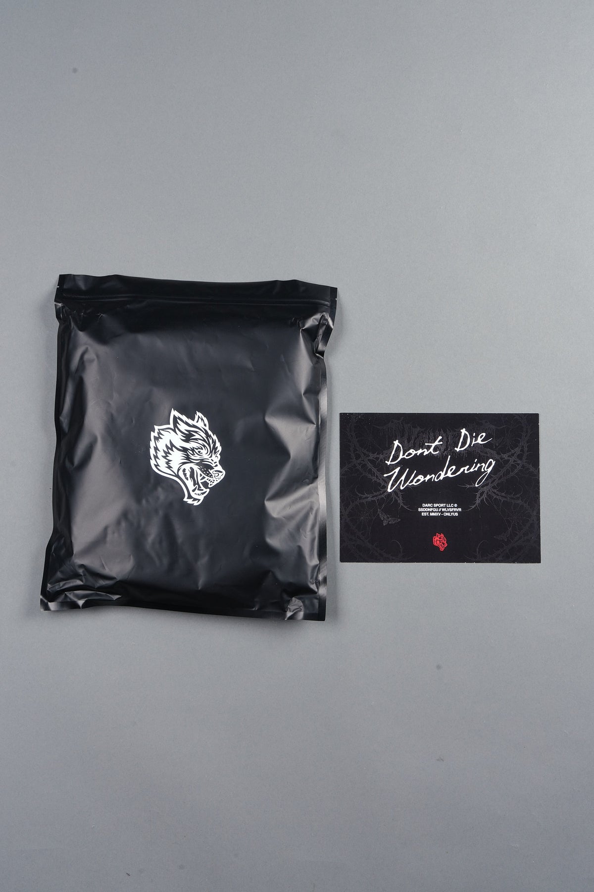 Dont Die Wondering Mystery Tee In Black