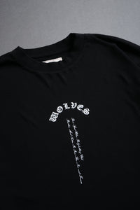 Rise And Reign "Side By Side" Series Premium Tee in Black