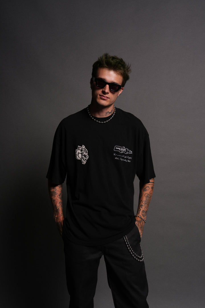 Bane Forever "Premium" Oversized Tee in Black