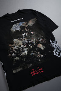 Rise And Reign "Side By Side" Series Premium Tee in Black