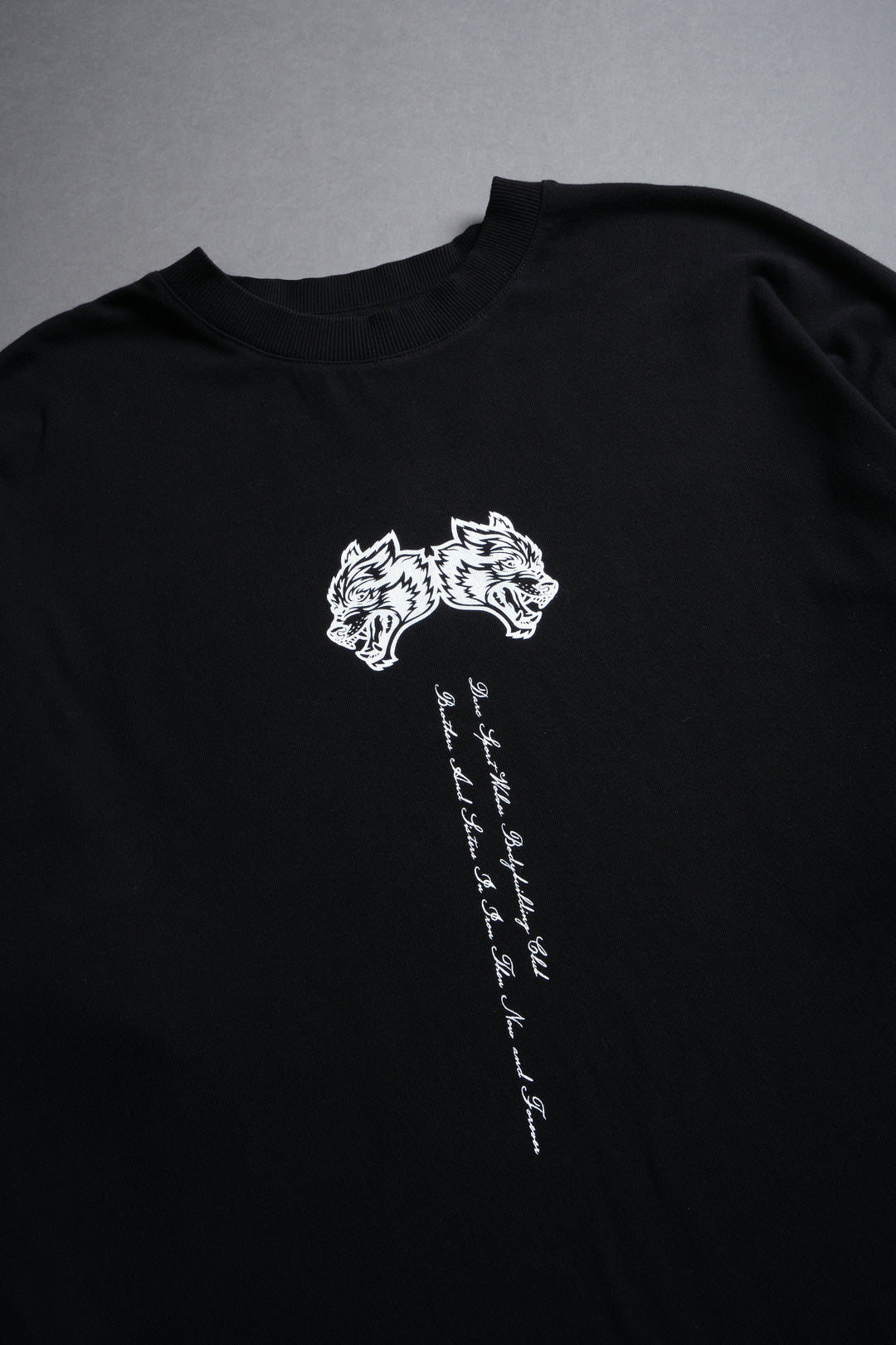 Asgard's Call "Side By Side" Series Premium Tee in Black