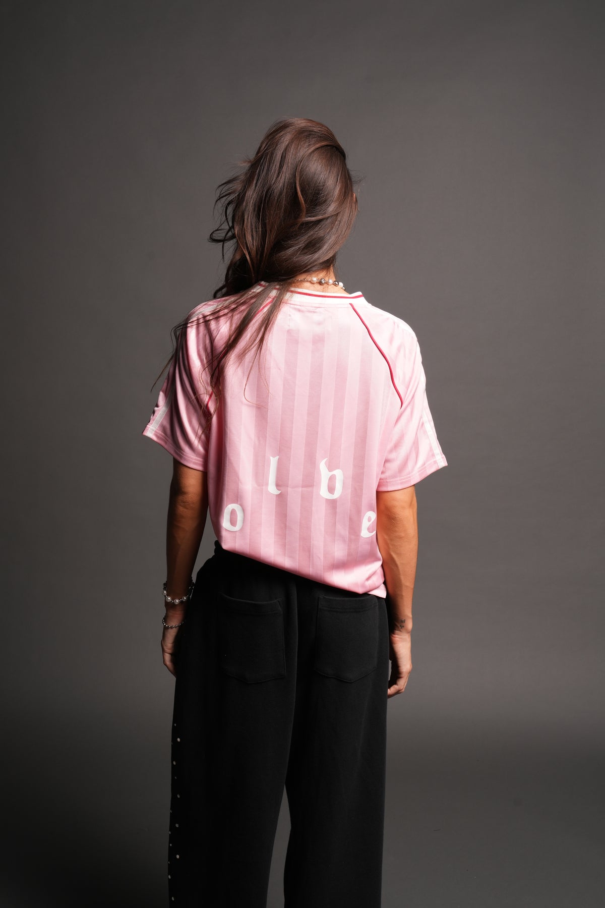 Sakura Forever She Oversized Soccer Jersey in Cherry Blossom