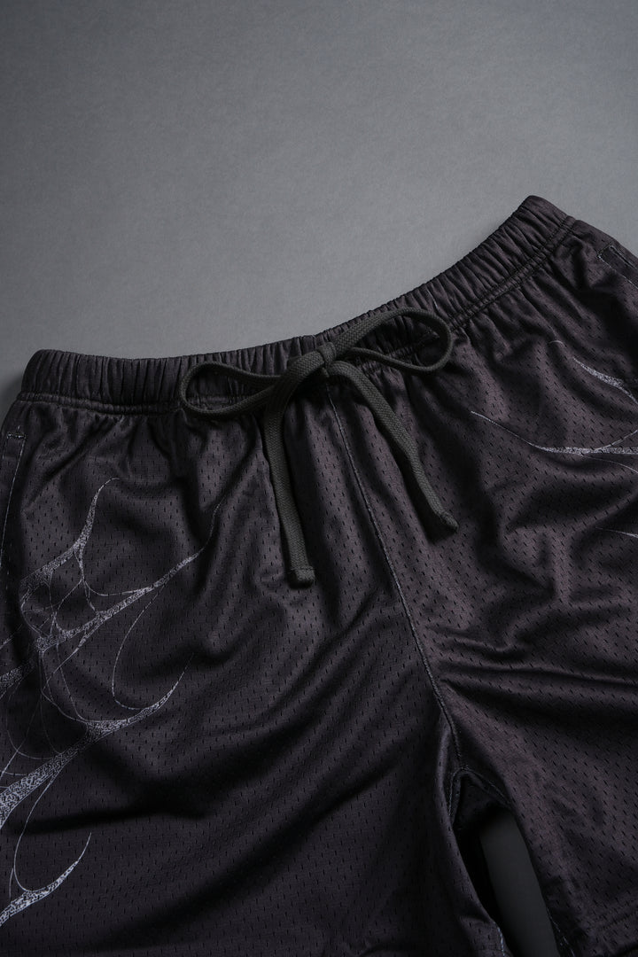 Dark Origin V2 Mesh Shorts in Wolf Gray