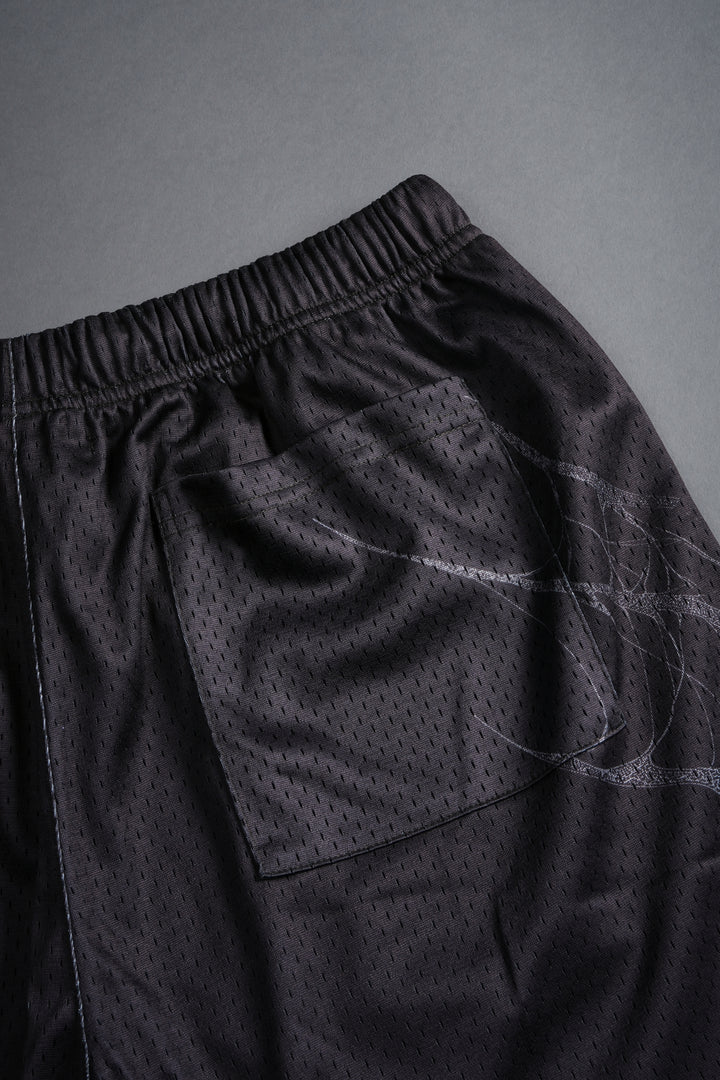 Dark Origin V2 Mesh Shorts in Wolf Gray