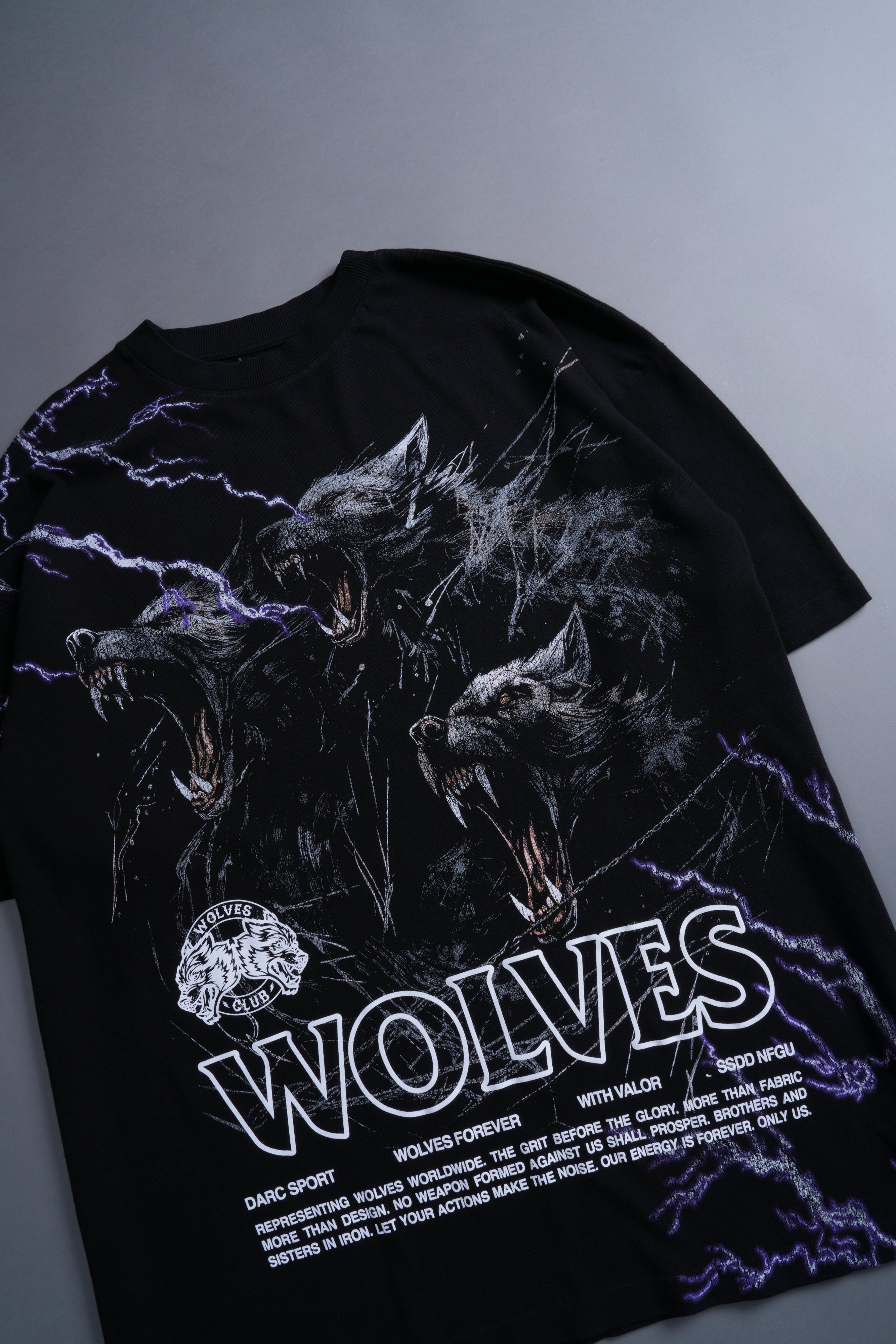 Cerberus V2 "Premium" Oversized Tee in Black