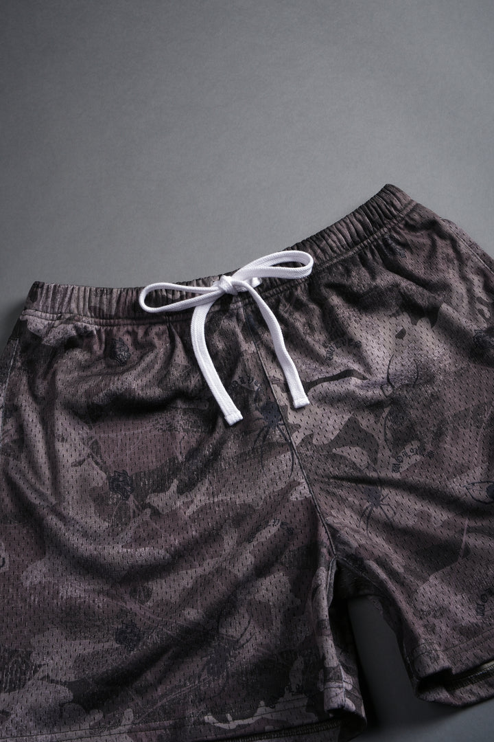 Origin Story Mesh Shorts in Spider Camo V2