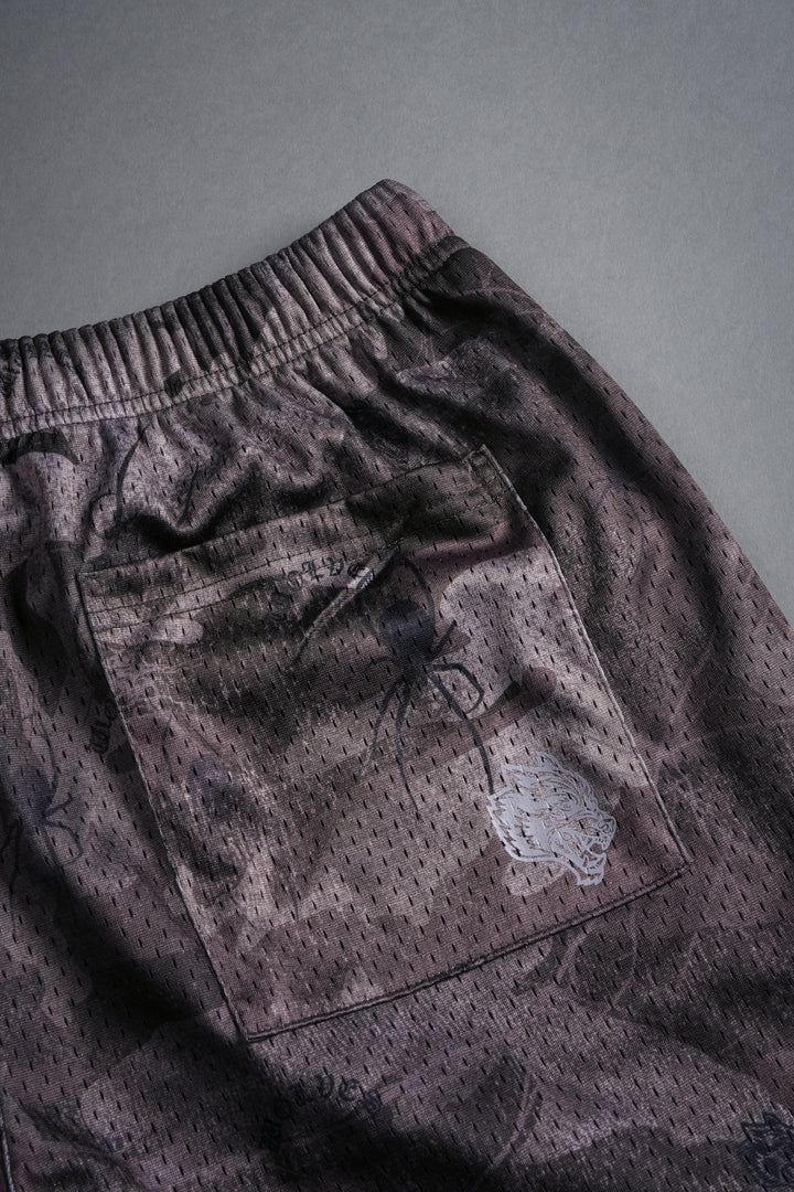 Origin Story Mesh Shorts in Spider Camo V2