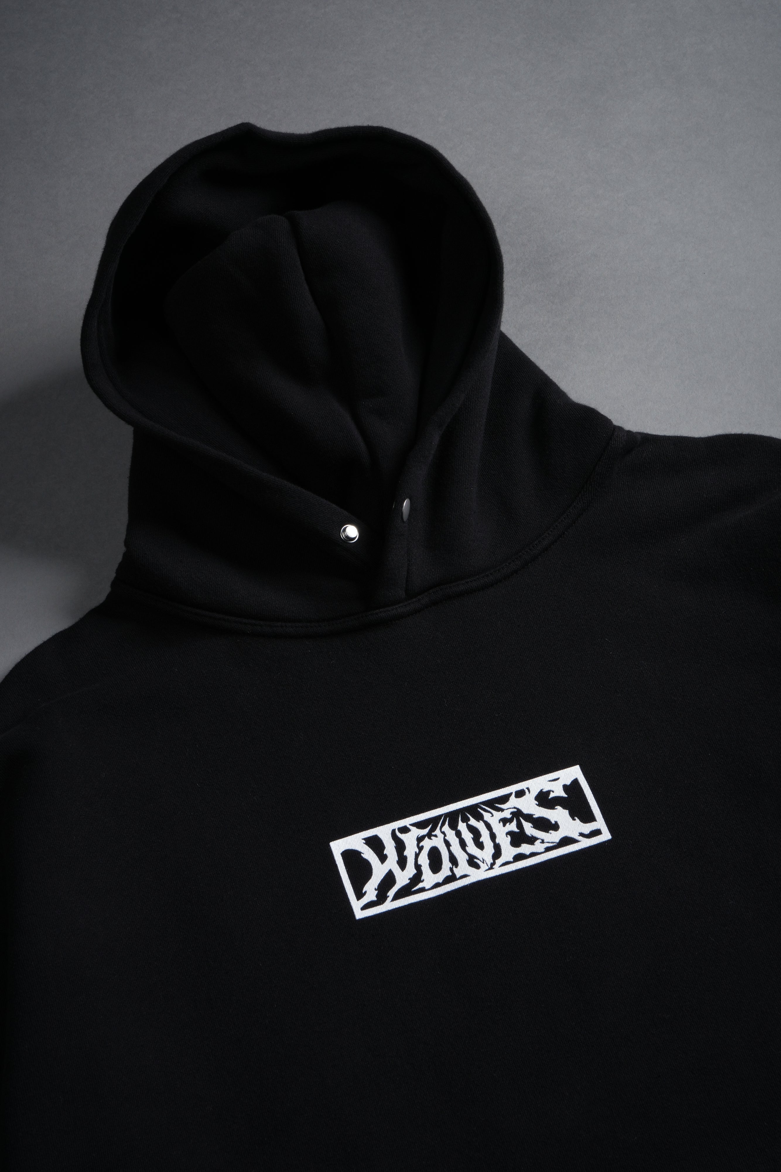 Spider in the Night "Pierce" Hoodie in Black