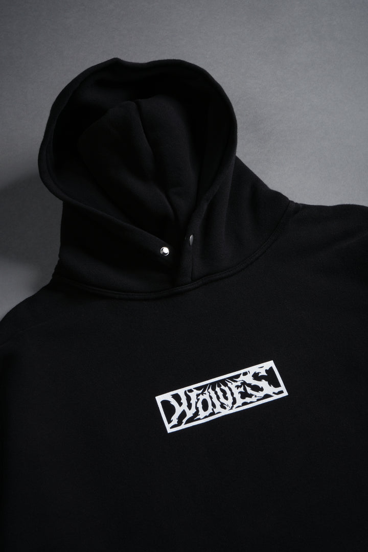 Spider in the Night "Pierce" Hoodie in Black