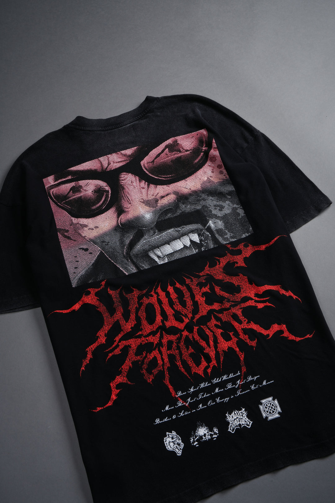 Blade "Premium" Oversized Tee in Black