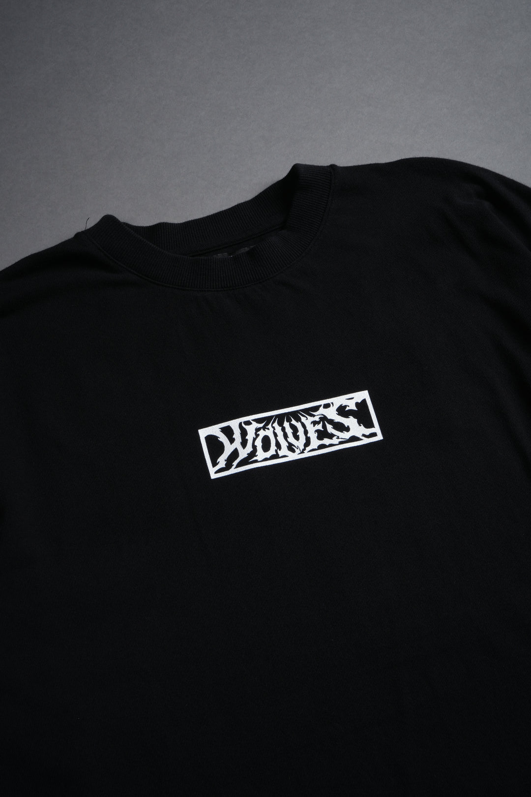 Spider in the Night "Premium" Oversized Tee in Black