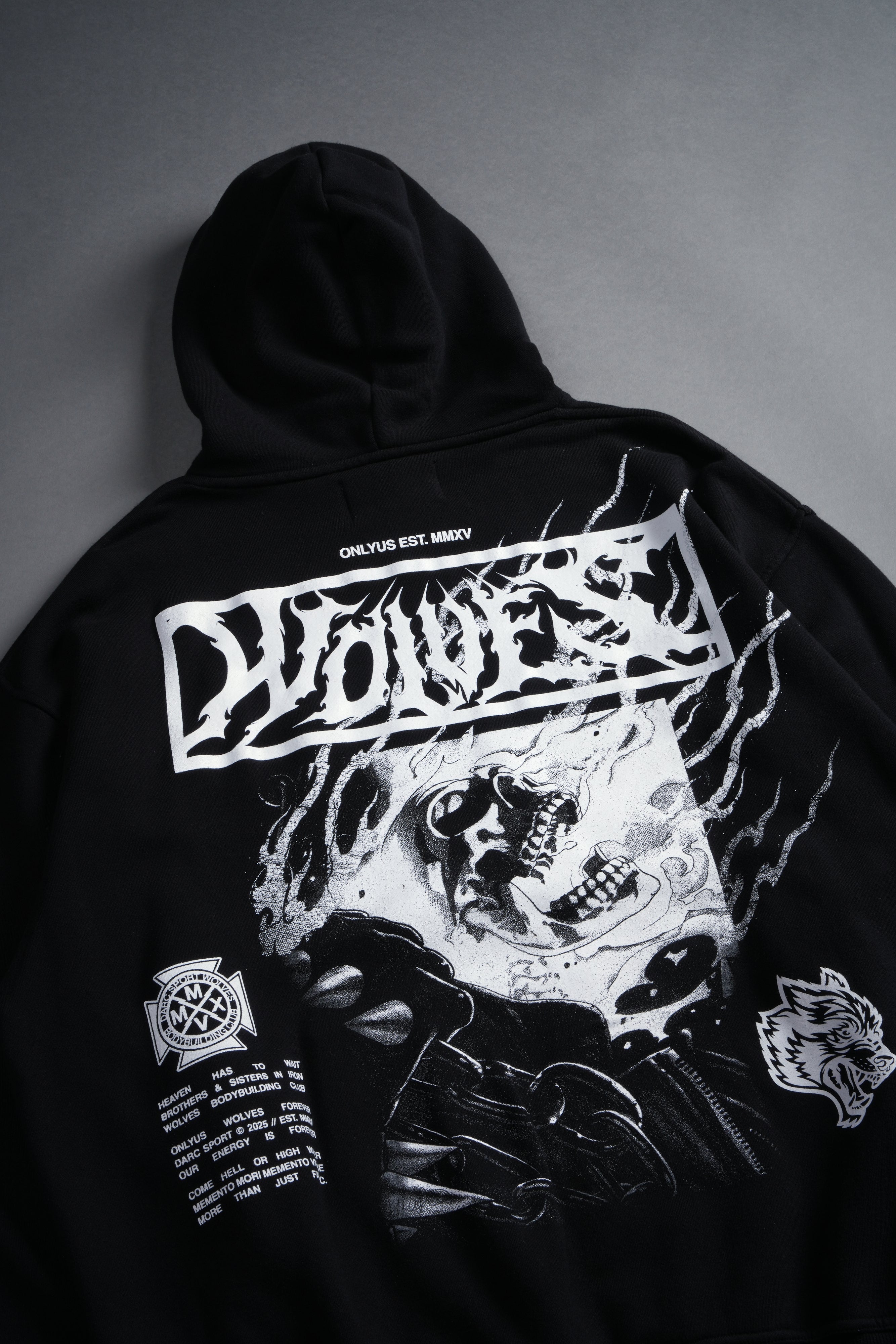 Night Ride "Pierce" Hoodie in Black