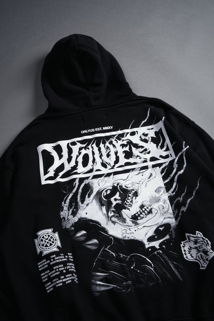 Night Ride "Pierce" Hoodie in Black