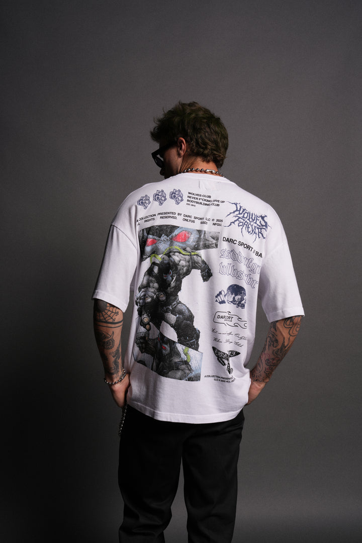 Bane Forever "Premium" Oversized Tee in White
