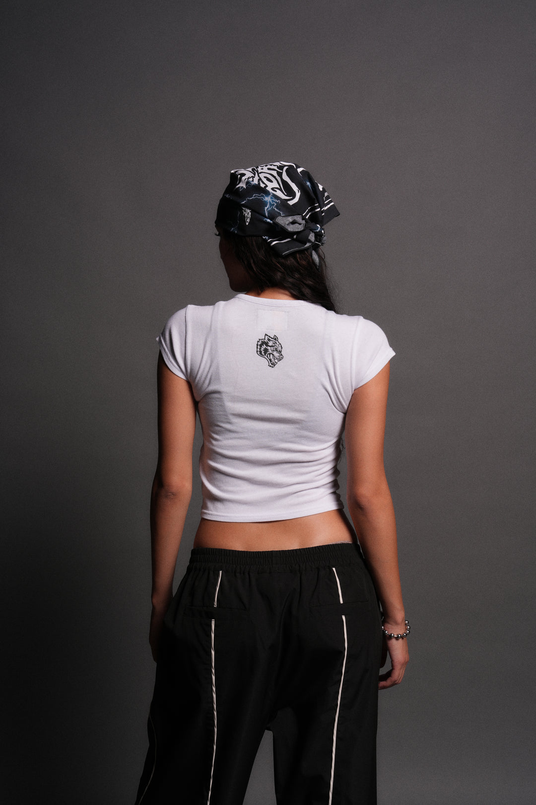 Her Energy "Baby" Tee in White