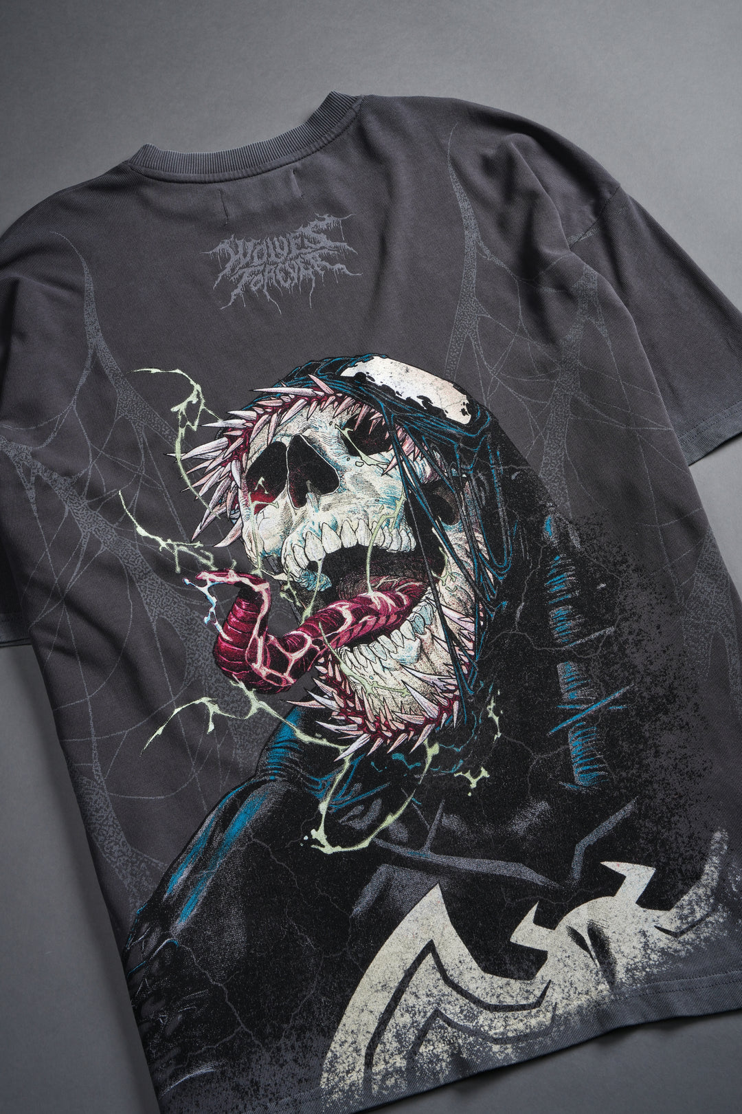 Dark Origin V2 "Premium" Oversized Tee in Wolf Gray