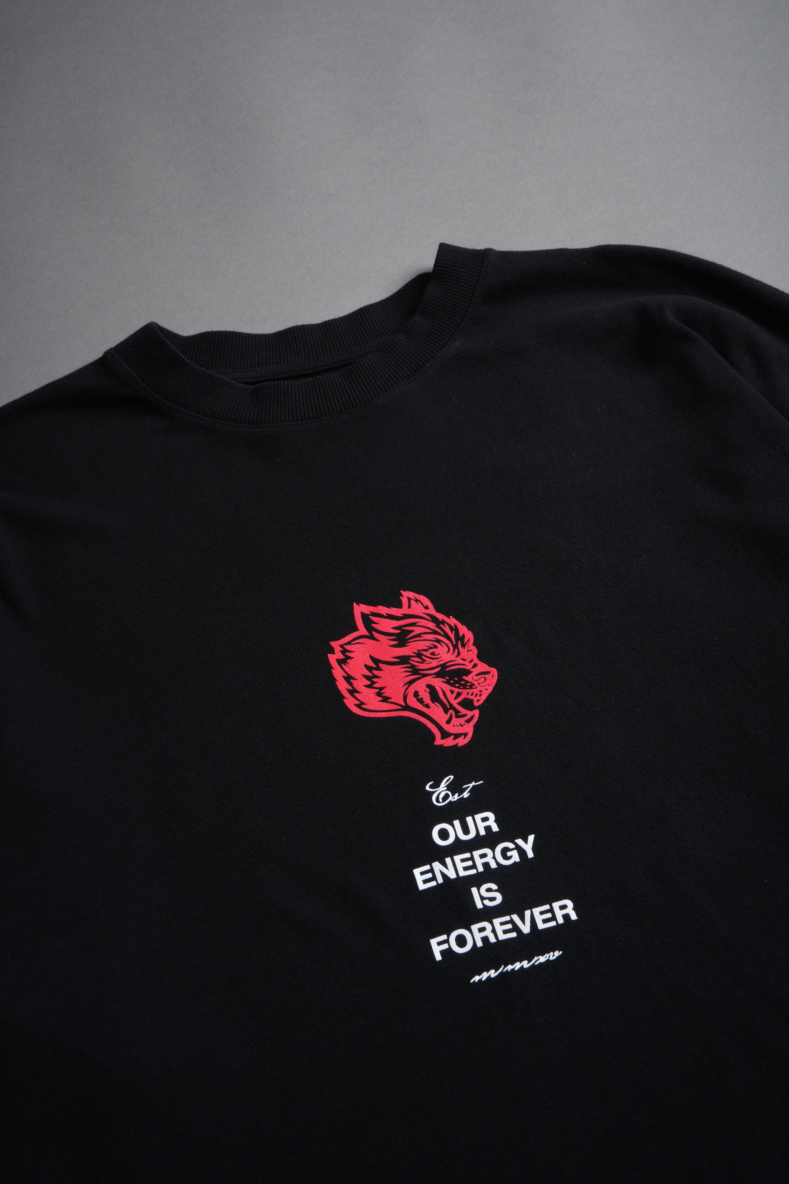 Hanma Legacy "Premium" Oversized Tee in Black