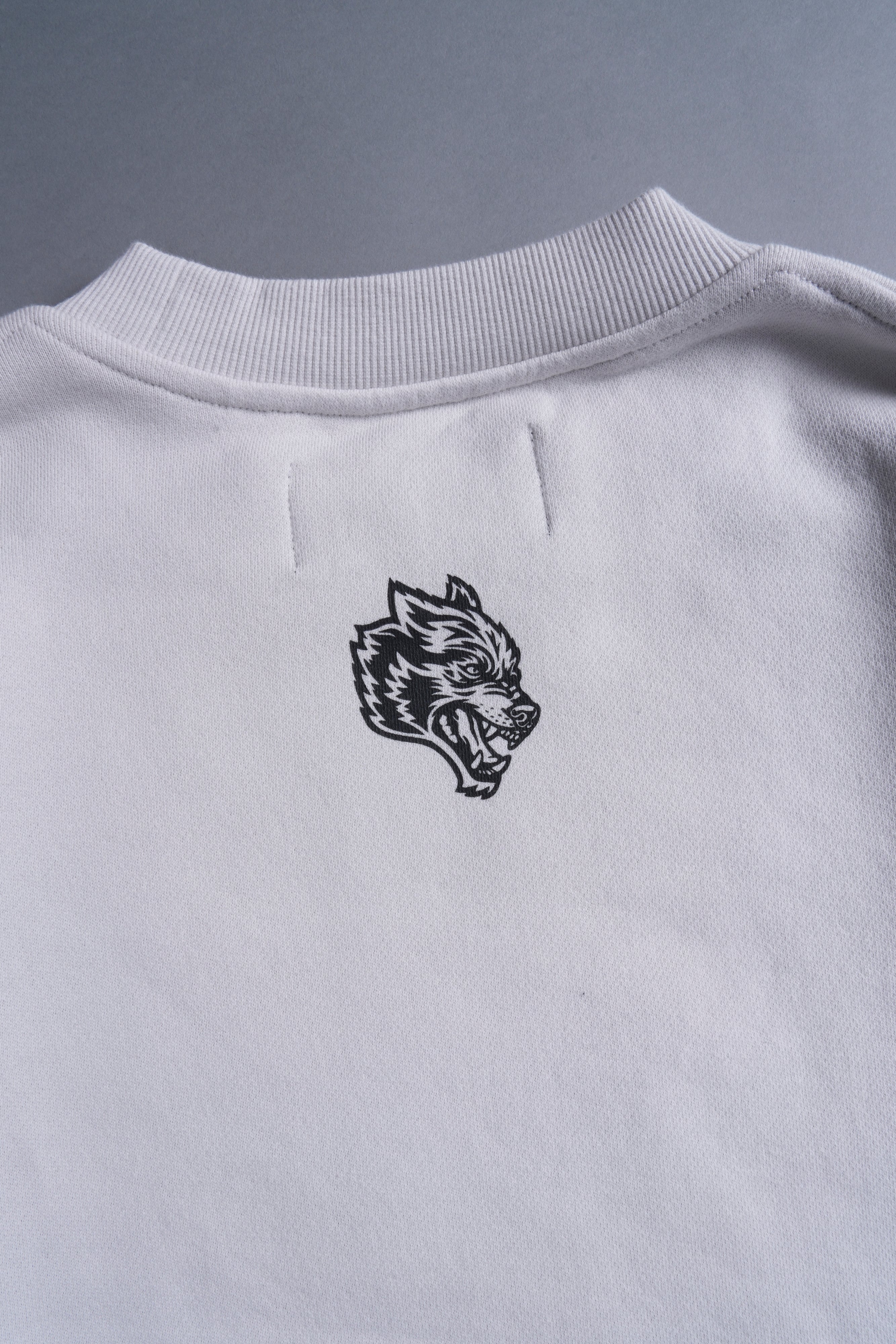 Wolves Pyramid London Crewneck in Stone