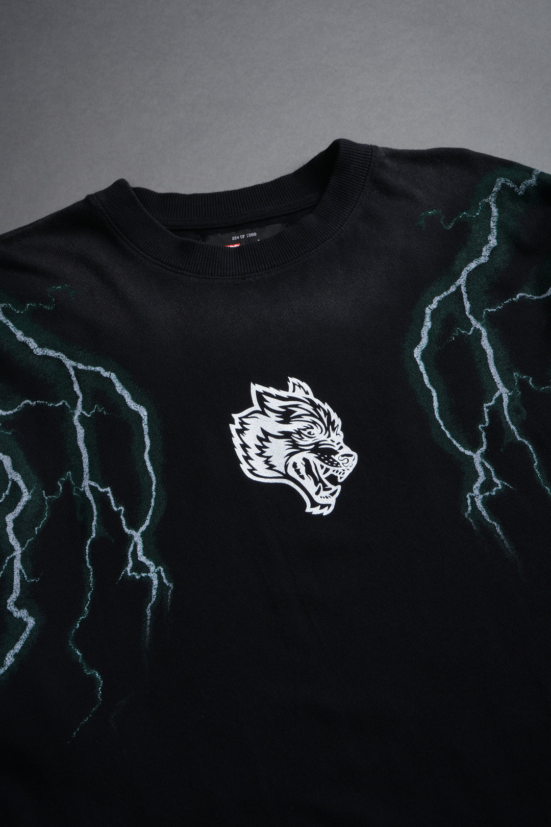 Doomstruck "Premium" Oversized Tee in Black Drift Wash