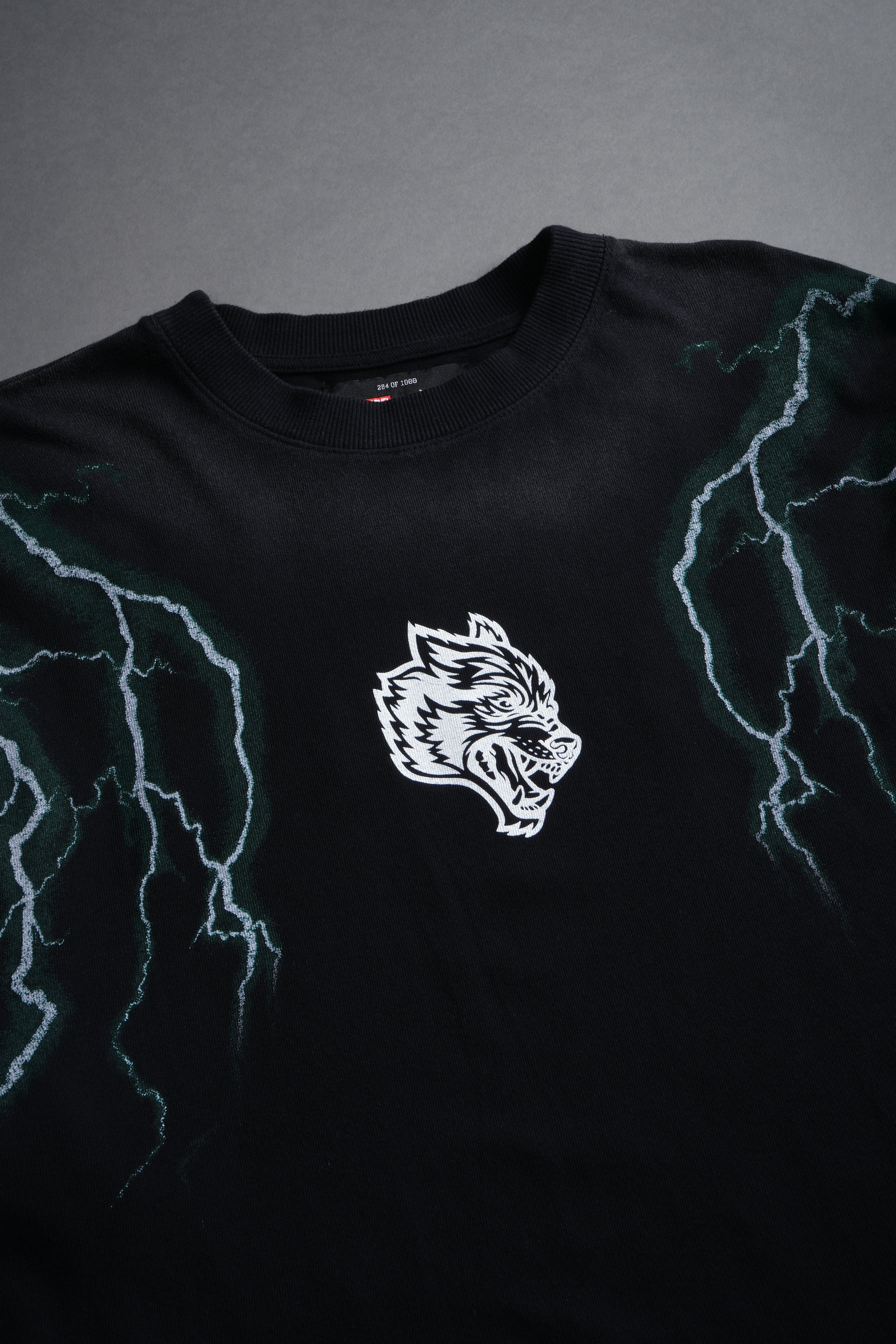 Doomstruck "Premium" Oversized Tee in Black Drift Wash
