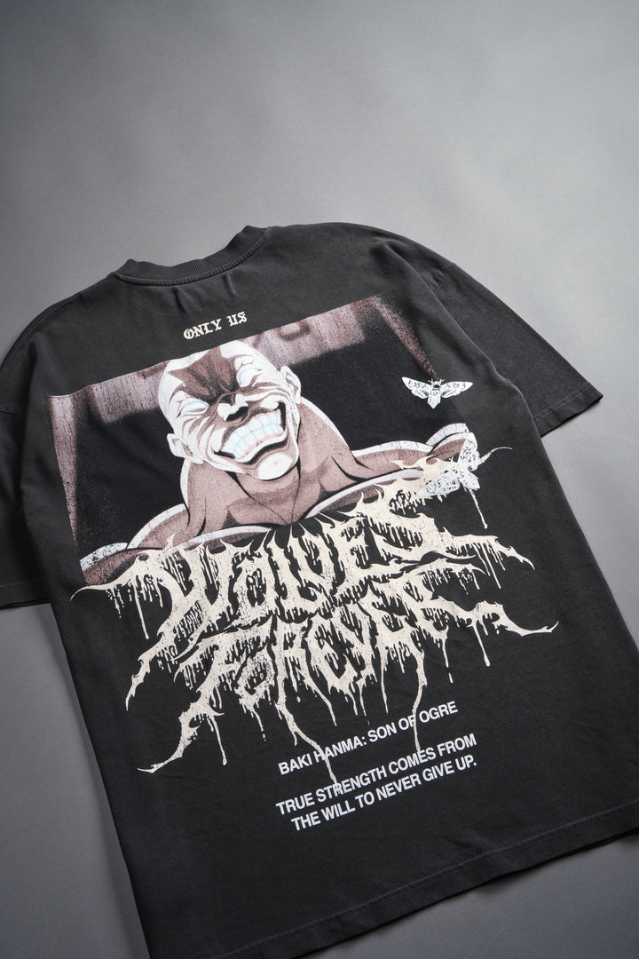 Jack Hammer "Premium" Oversized Tee in Wolf Gray