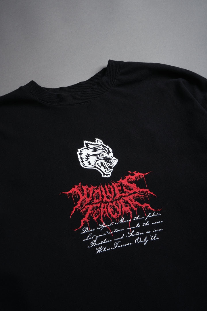 Jack Hammer "Premium" Oversized Tee in Black