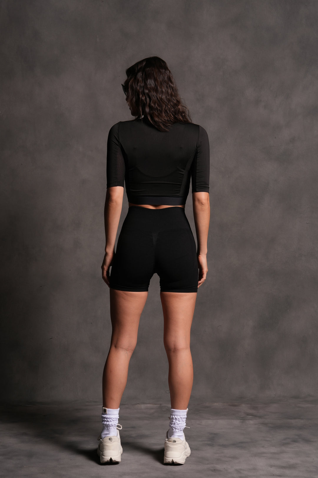 Big Wolf She Cycling Jersey in Black