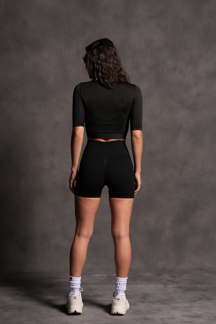 Big Wolf She Cycling Jersey in Black