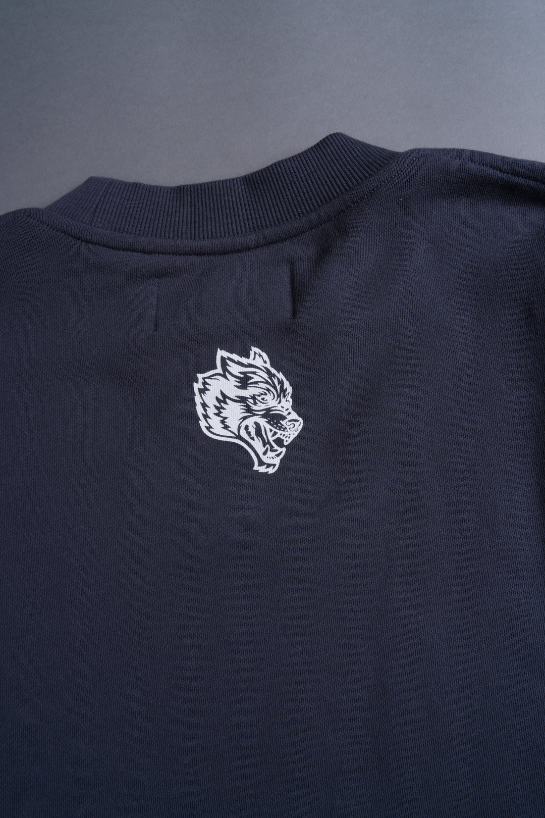 Wolves Pyramid London Crewneck in Midnight Blue