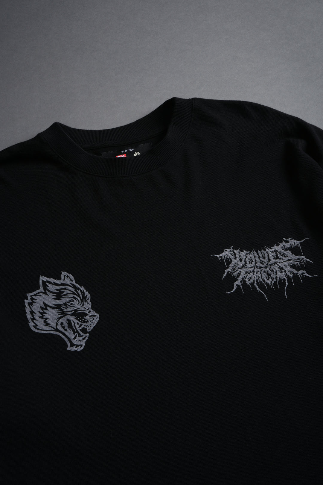Dark Origin V2 "Premium" Oversized Tee in Black