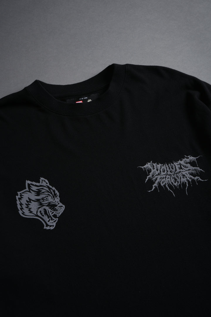 Dark Origin V2 "Premium" Oversized Tee in Black
