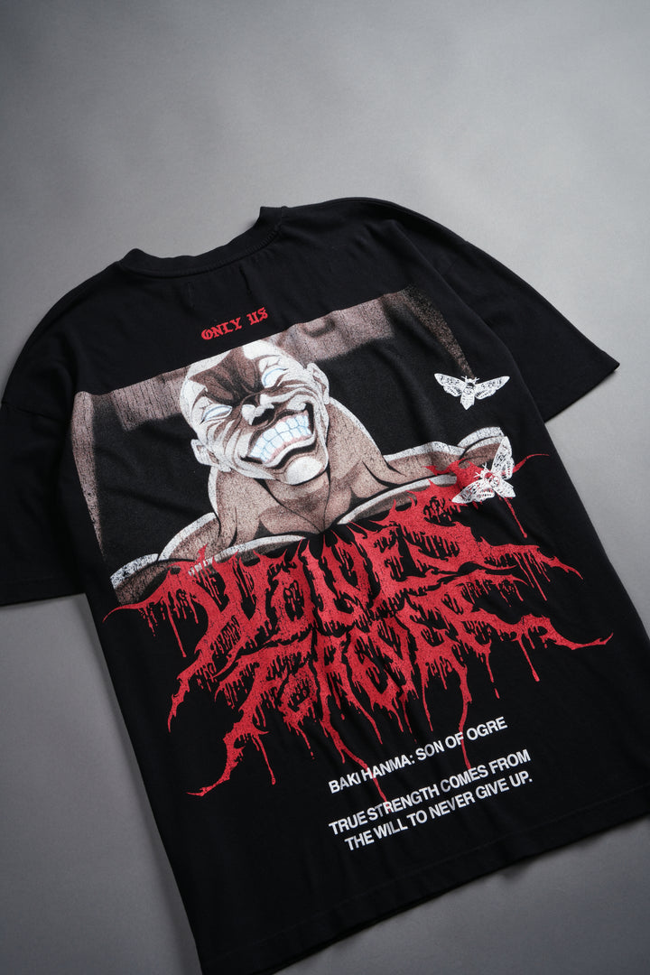 Jack Hammer "Premium" Oversized Tee in Black