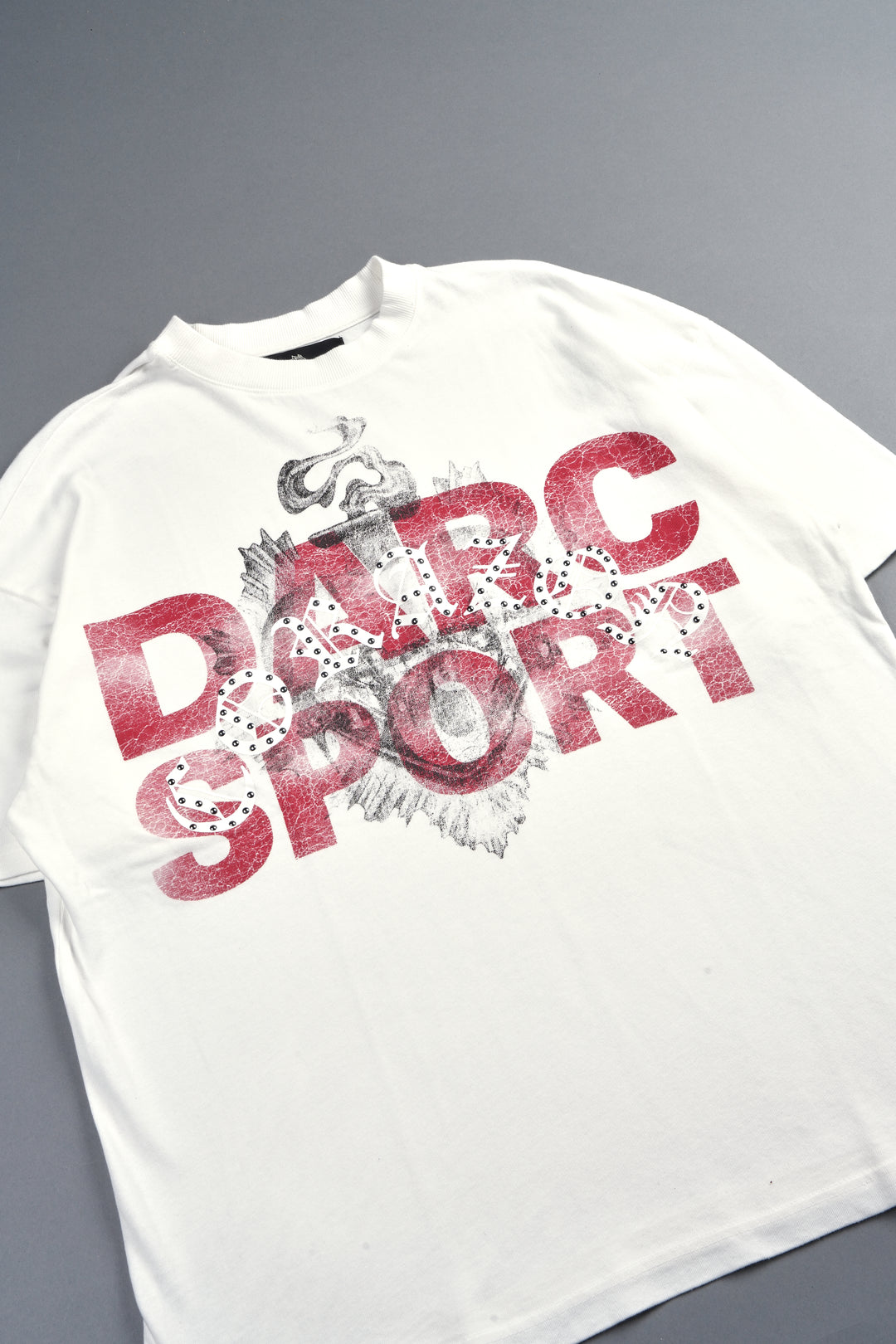 Ds Corazon Premium Oversized Tee In Cream