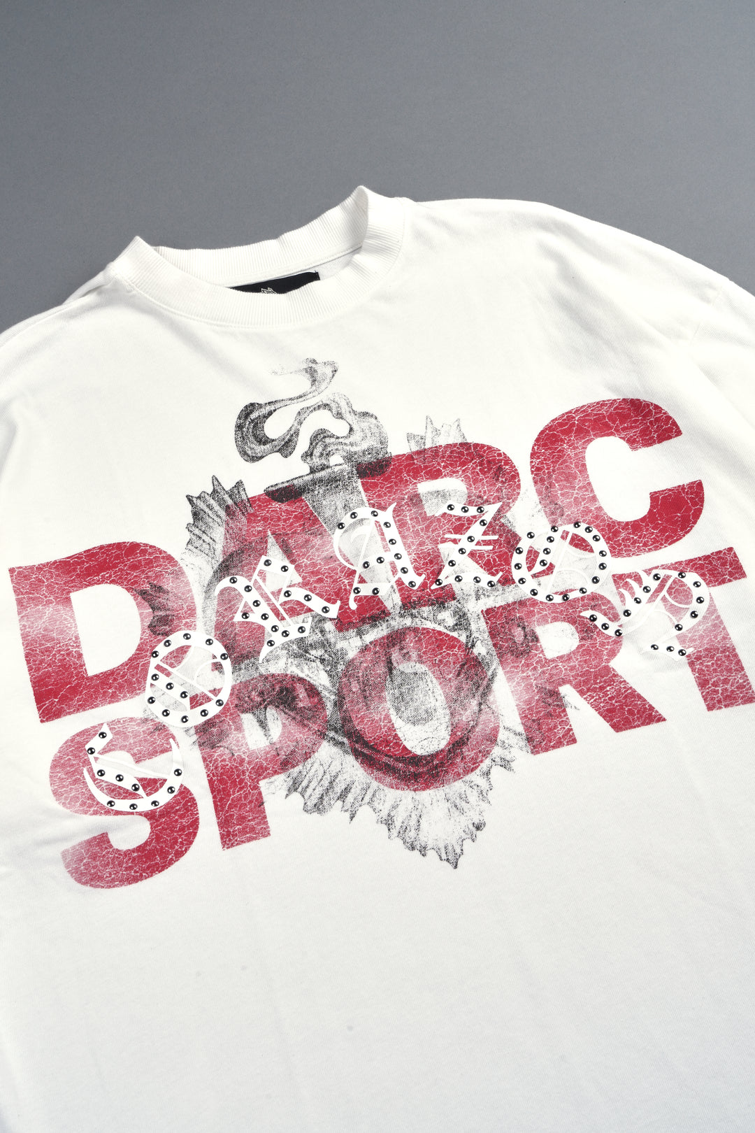 Ds Corazon Premium Oversized Tee In Cream