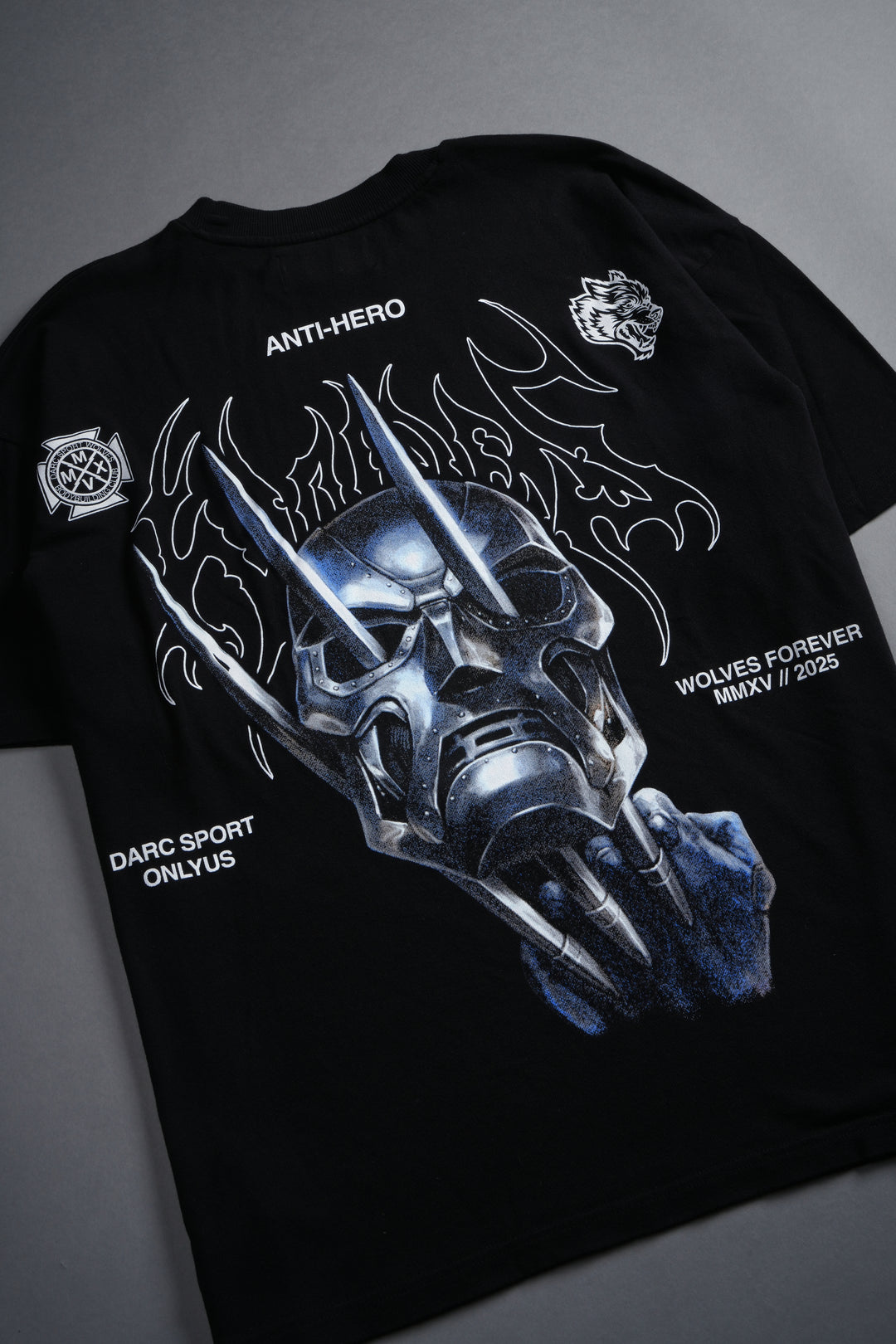 Anti-Hero "Premium" Oversized Tee in Black