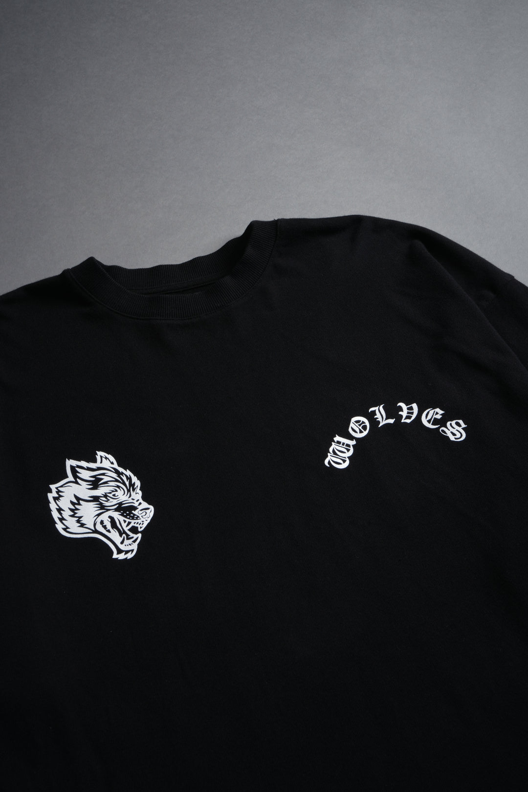 Wolverine Chopper "Premium" Oversized Tee in Black