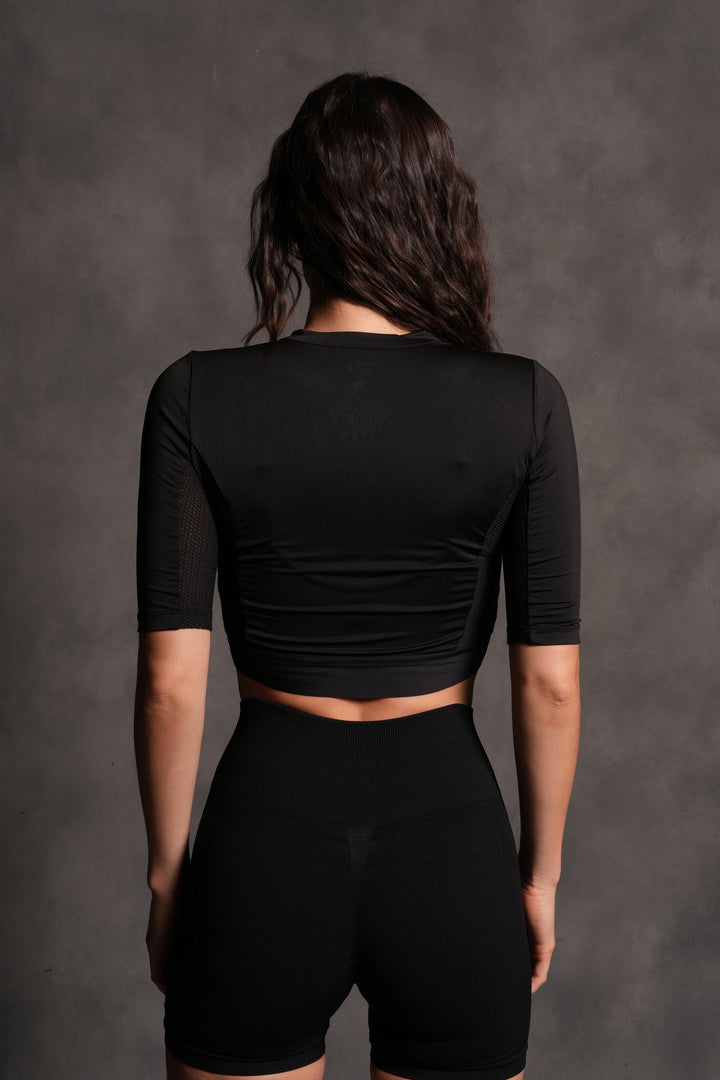 Big Wolf She Cycling Jersey in Black