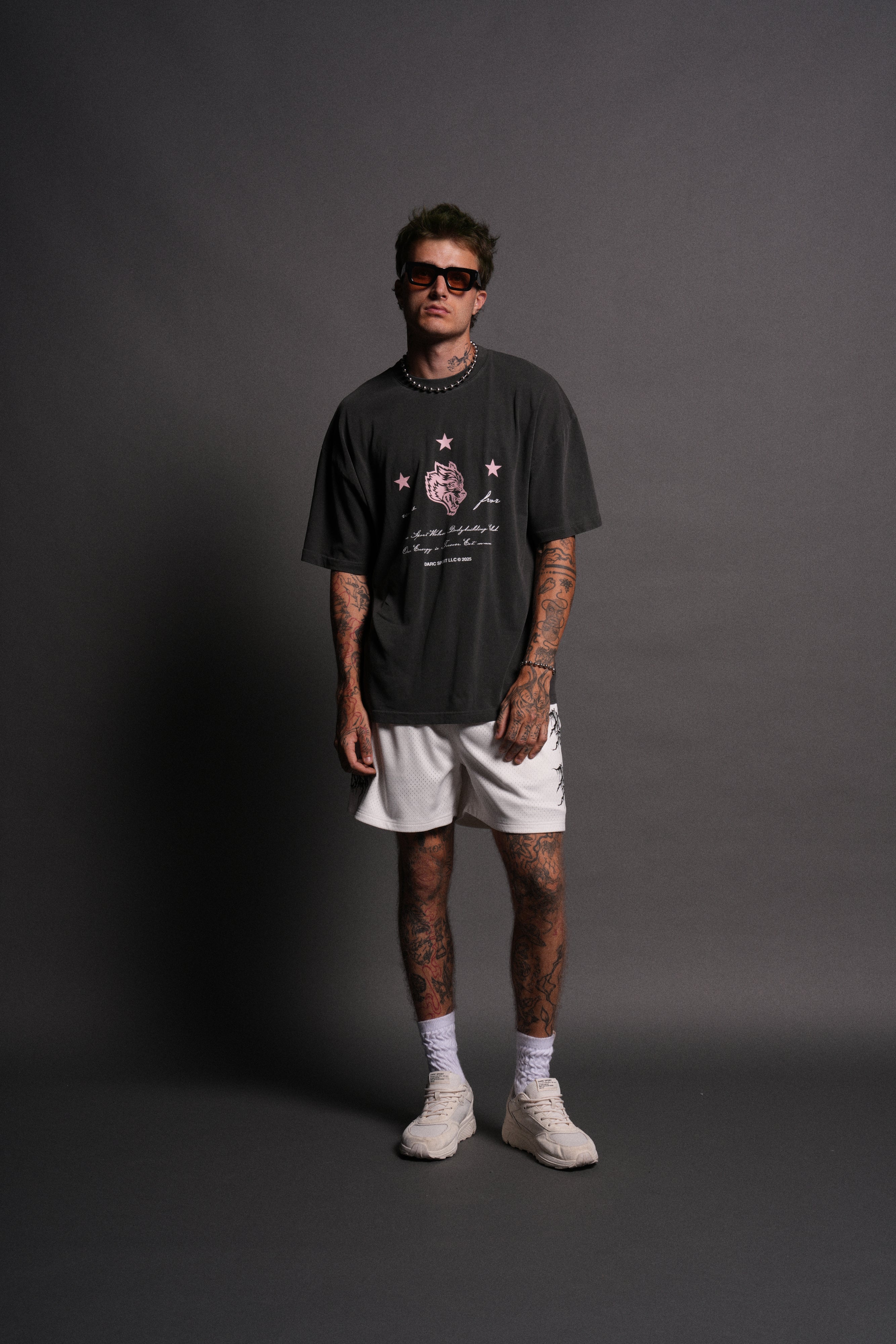 She's a Star Unisex "Premium" Oversized Tee in Wolf Gray