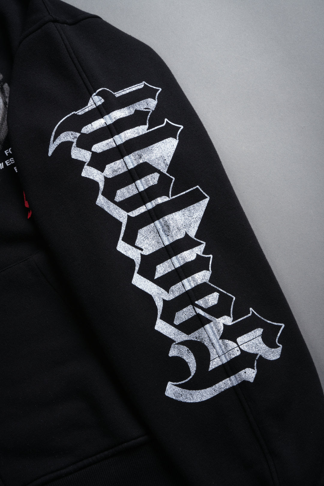 Hanma Legacy Darco Double Zip Hoodie in Black