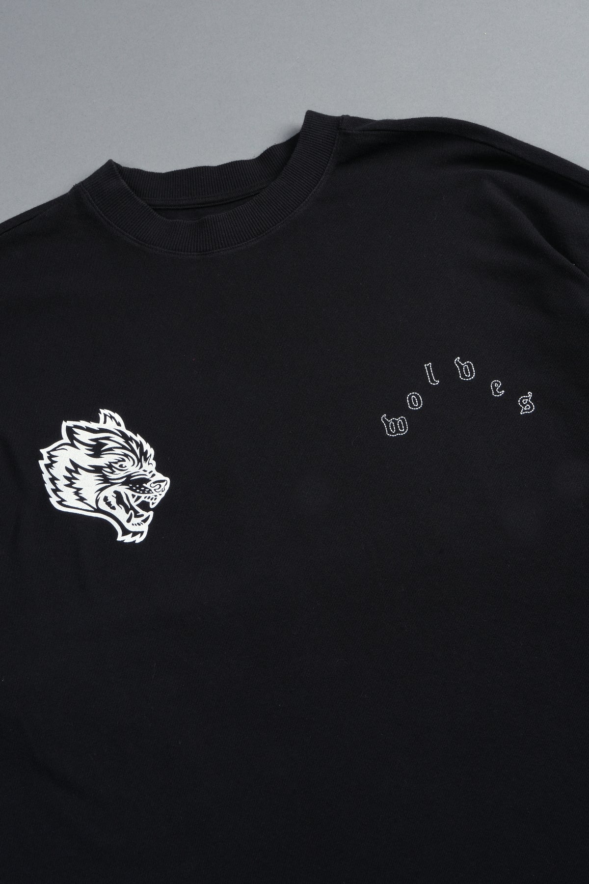 Hand That Holds Premium Oversized Tee In Black