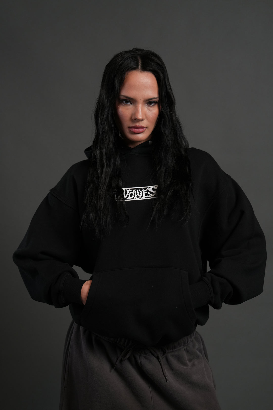 Night Reaping Unisex "Pierce" Hoodie in Black