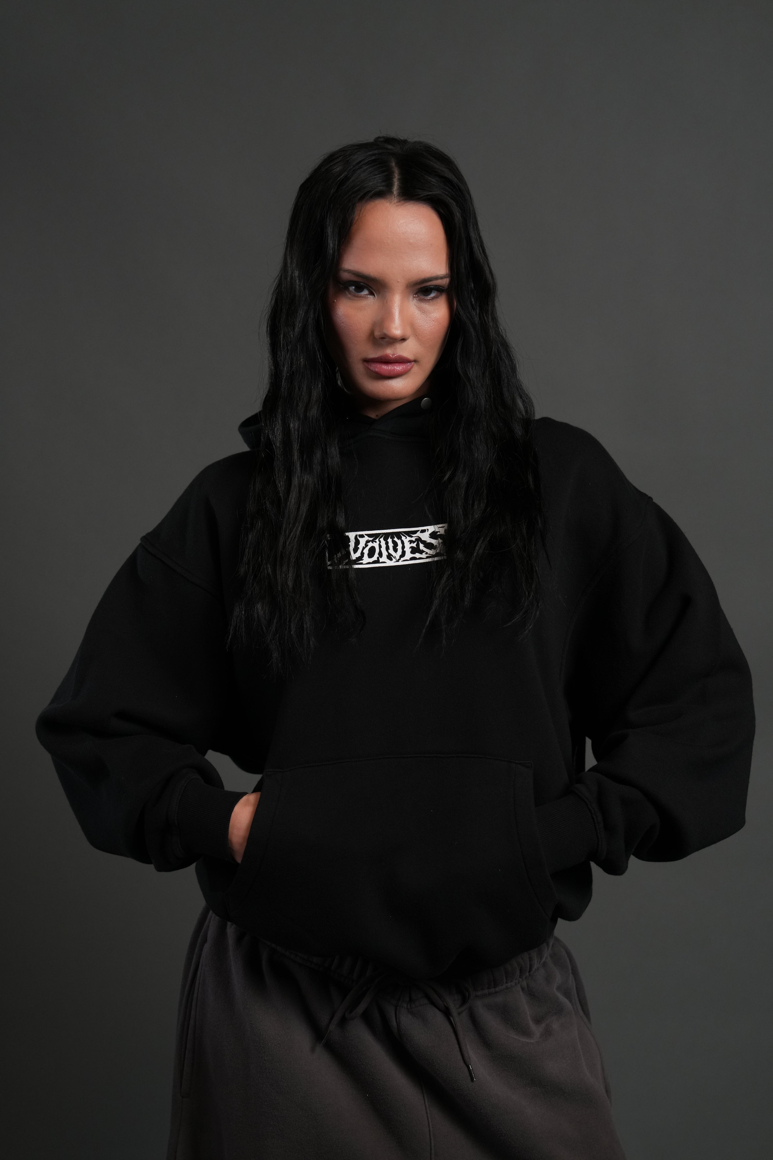Night Reaping Unisex "Pierce" Hoodie in Black