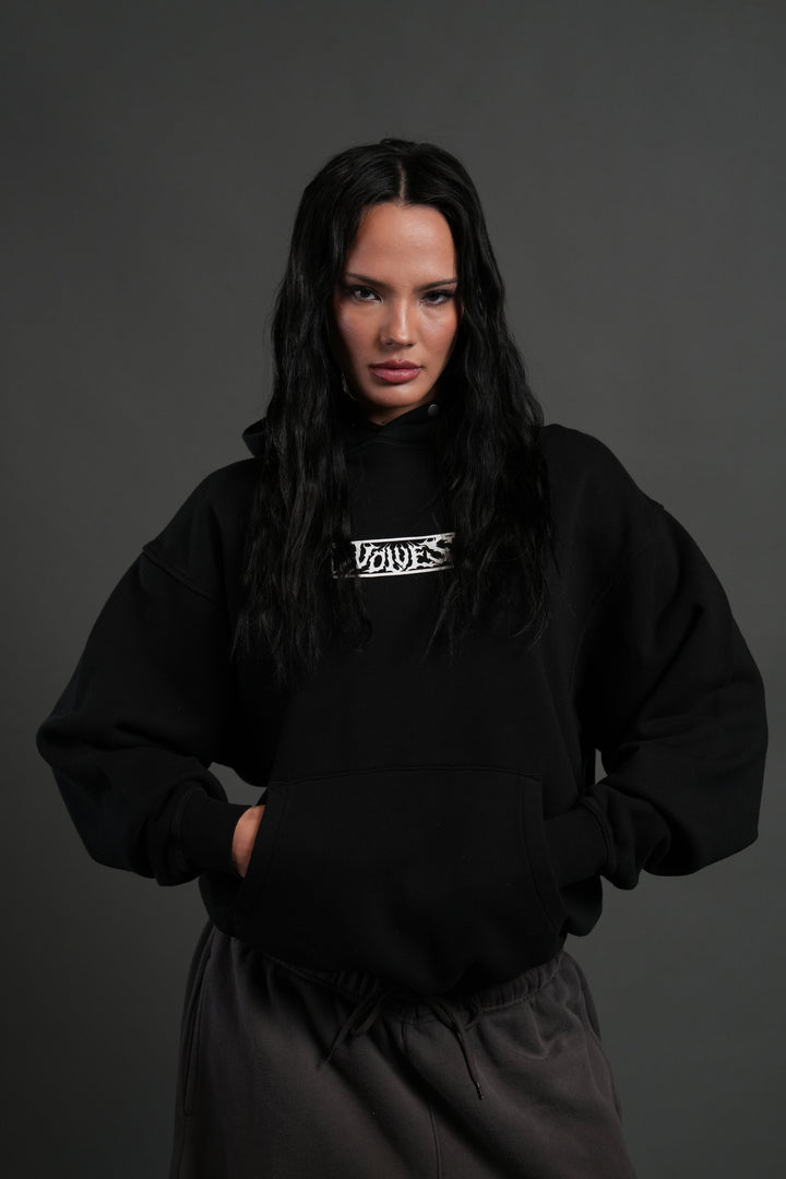 Night Reaping Unisex "Pierce" Hoodie in Black