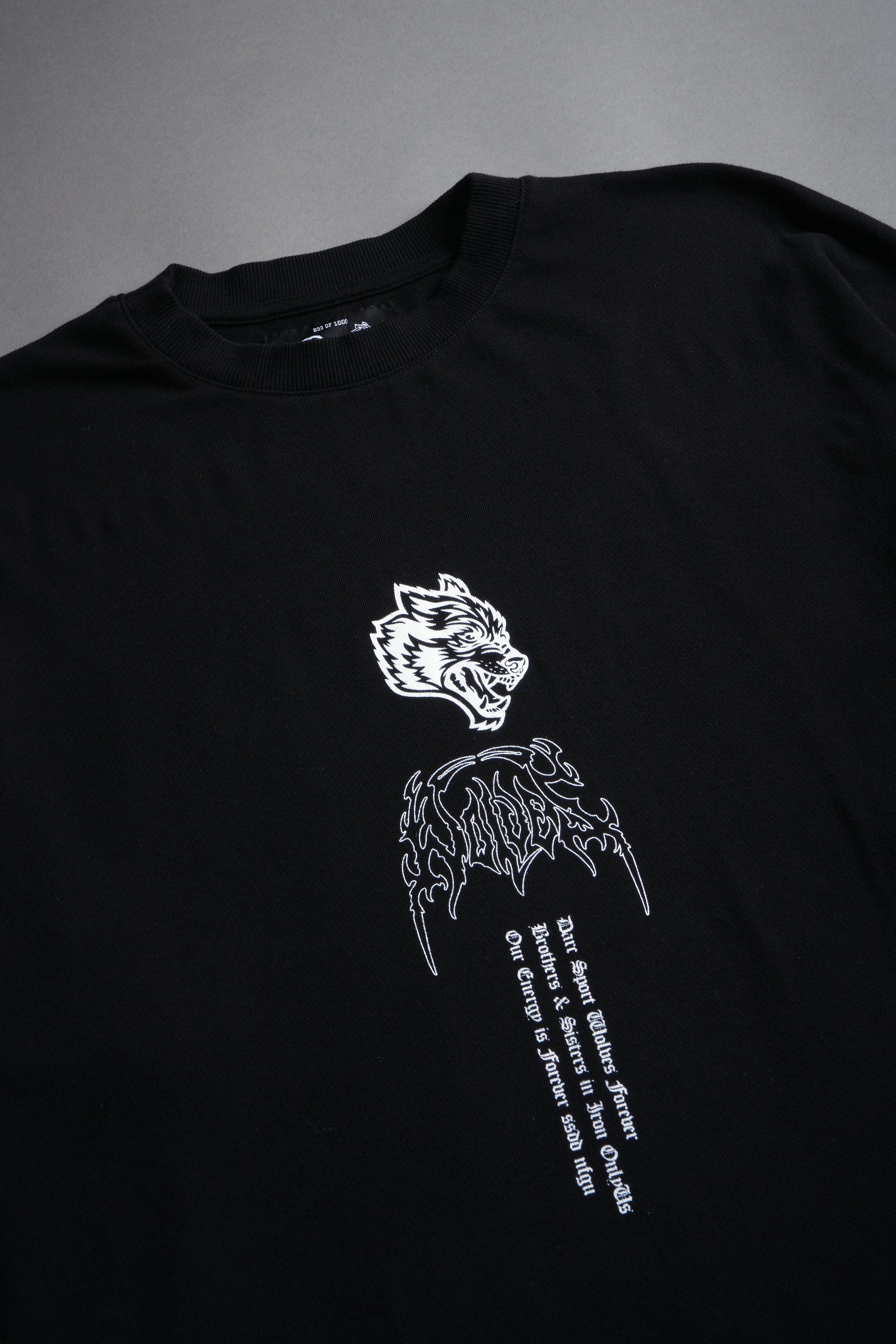 Kokushibo "Premium" Oversized Tee in Black